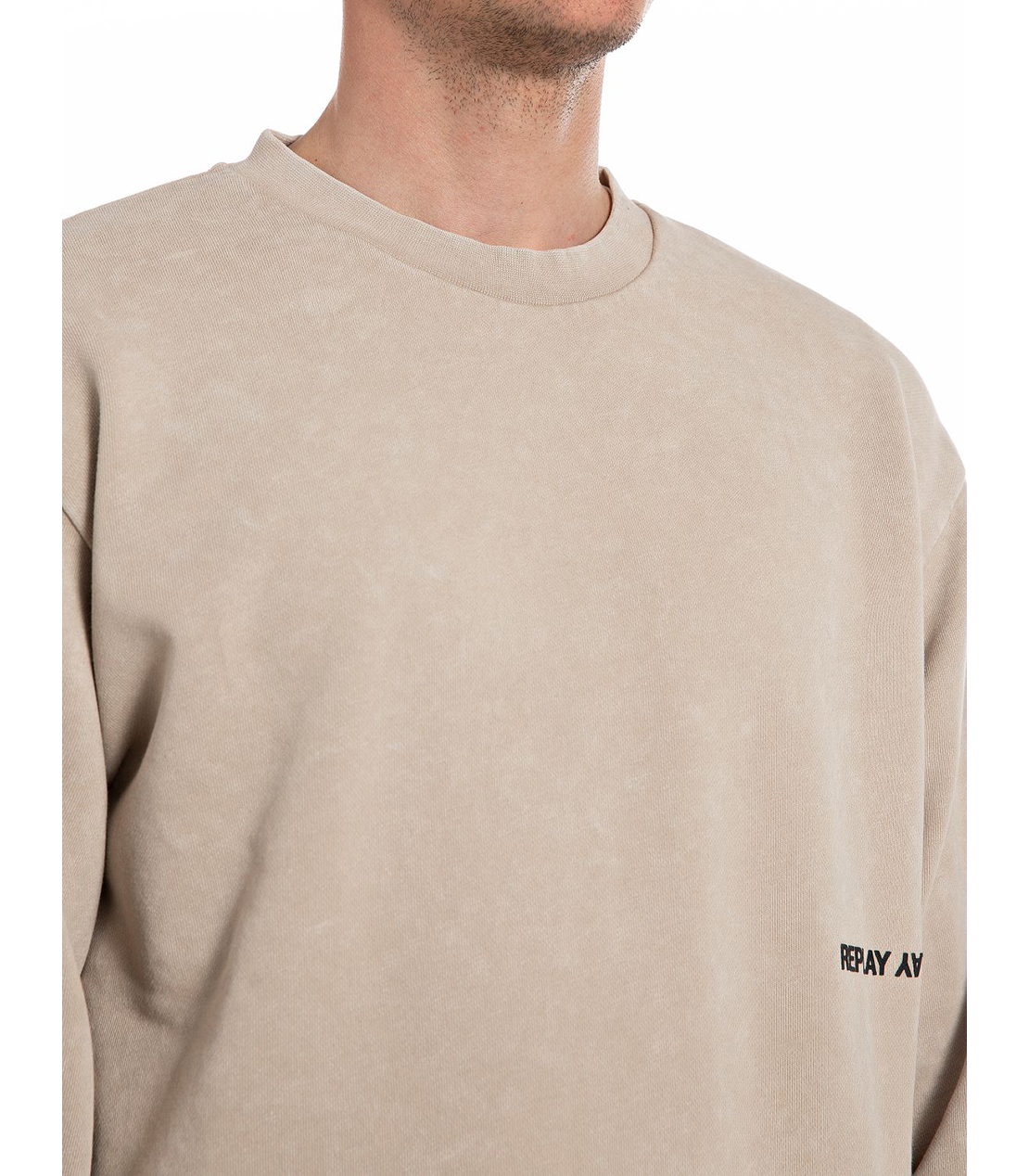 リラックスフィットスウェットシャツ 詳細画像 ライトベージュ 3